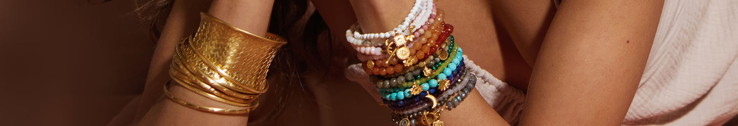 Gold, Silver & Gemstone Bracelets