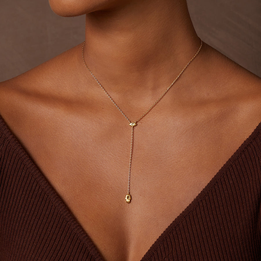 Gift of Perception Lariat Necklace