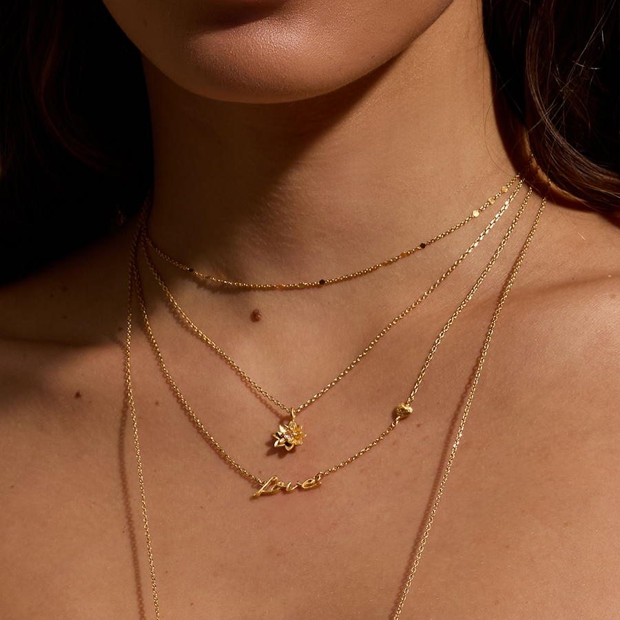 Adorned with Love Gold Necklace