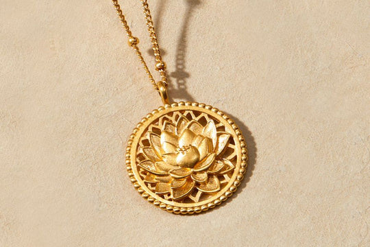 The Lotus Necklace: A Daily Reminder to Rise Above and Bloom
