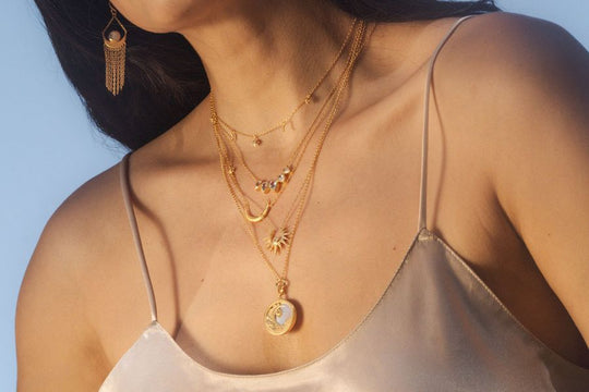 How To Create a Celestial Jewelry Stack With Intention