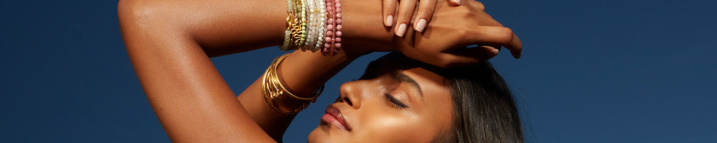 Stretch Gemstone Bracelets