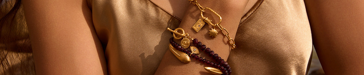 Gold, Silver & Gemstone Bracelets