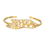 Expanding Beauty Lotus Cuff featuring intricate open-work design represents transformation and new beginnings, ideal for spiritual jewelry and meditation, serving as a meaningful talisman for manifestation.
