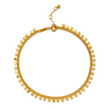 Shine a Light Gold Coin Chain Anklet