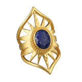 Celestial Guide Lapis Starburst Ring