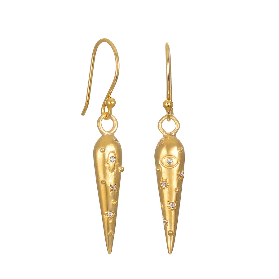 Protected Spirit Pendulum Earrings