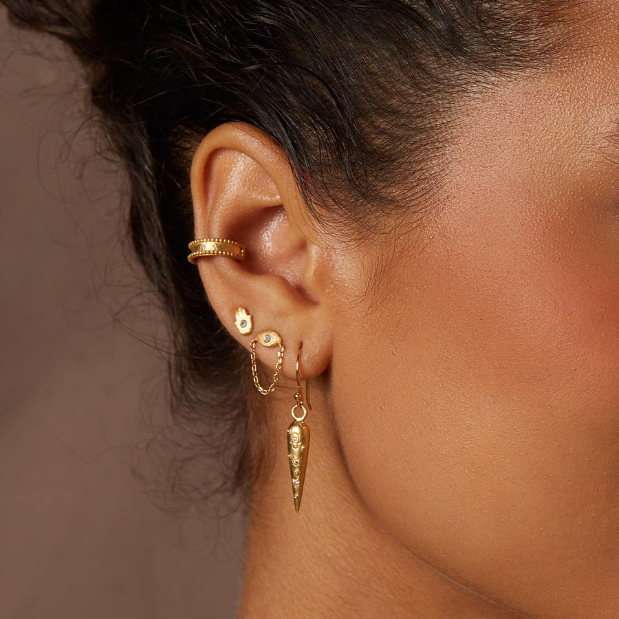 Protected Spirit Pendulum Earrings