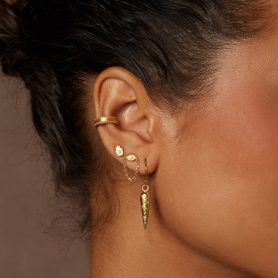 Protected Spirit Pendulum Earrings