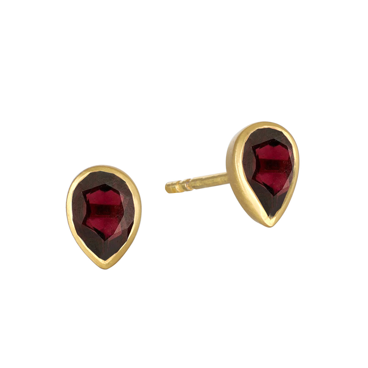 All Love Garnet Stud Earrings beautifully crafted with faceted teardrop garnets, symbolizing love and friendship, making them a perfect addition to your spiritual jewelry collection. Ideal for meditation and meaningful manifestation.