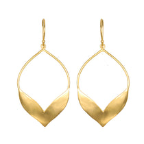 Fluttering Petals Gold Earrings showcasing a delicate open-work petal design, perfect for adding a touch of elegance to any outfit. This stunning pair represents spiritual jewelry and is ideal for meditation, talisman wearers, and those seeking meaningful symbolism in their accessories, reflecting ideals of protection, sun, and moon energy.