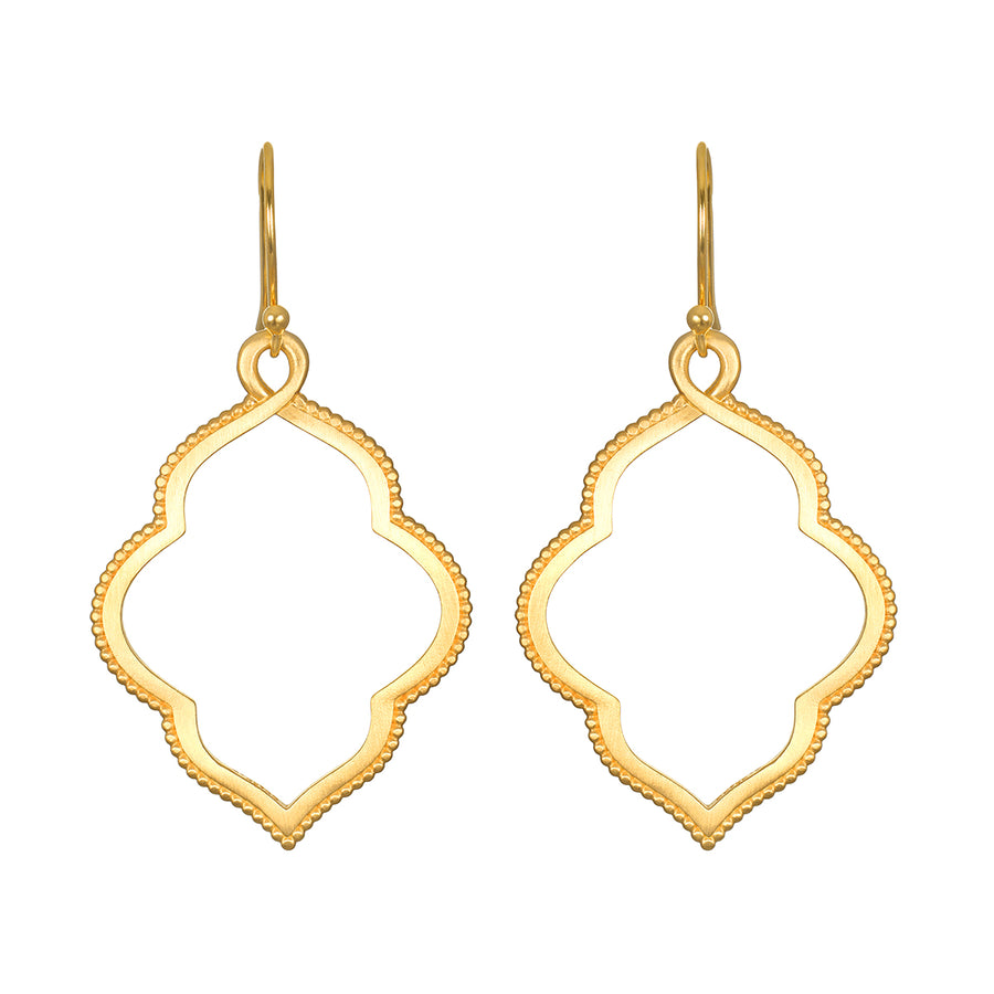 Full Bloom Lotus Petal Earrings