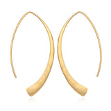 Gold Threader Hoop