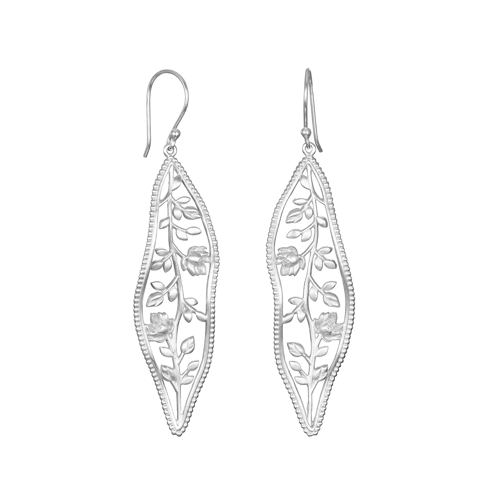 Expanding Beauty Lotus Earrings showcasing intricate open-work design made of sterling silver 925, symbolizing new beginnings and transformation. Ideal for spiritual jewelry enthusiasts, these meaningful talismans enhance meditation, protection, and manifestation practices, embodying the essence of yoga and zodiac meanings.