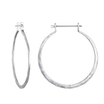 Effortless Simplicity Silver Earrings showcasing beautiful hoop designs made from gleaming sterling silver, ideal for everyday wear, embodying the essence of spiritual jewelry and meaning. Perfect for meditation and yoga practices, these earrings serve as a meaningful talisman for protection, manifestation, and charm.
