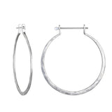 Effortless Simplicity Silver Earrings showcasing beautiful hoop designs made from gleaming sterling silver, ideal for everyday wear, embodying the essence of spiritual jewelry and meaning. Perfect for meditation and yoga practices, these earrings serve as a meaningful talisman for protection, manifestation, and charm.