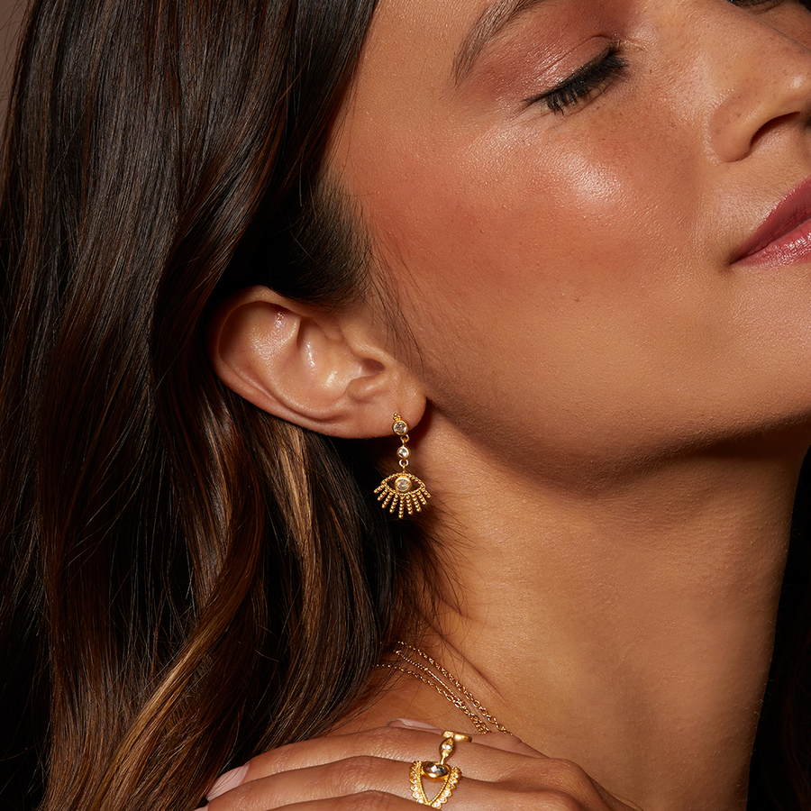 Second Sight Evil Eye Earrings