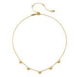 Follow Your Dreams White Topaz Star Choker Necklace