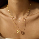 Guided by Intuition Celestial Necklace & Earring Set