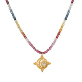 Guided by Truth Sapphire Celestial Necklace