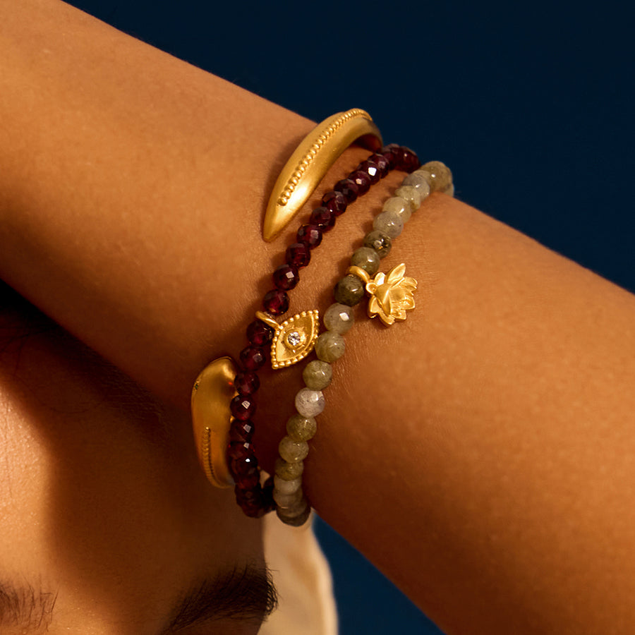 Intentional Journey Labradorite Lotus Bracelet