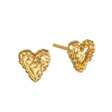Heart Stud Earrings