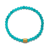 Angelite Sun Stretch Bracelet
