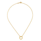 Elegant gold chain necklace from the Endless Love Charm Necklace Set, showcasing its potential for creating spiritual jewelry that embodies love and personal meaning.