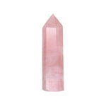 Rose Quartz Altar Crystal displayed prominently, showcasing its beautiful pink hue and natural texture. This gemstone is perfect for enhancing spiritual practices and is ideal for meditation, manifesting love and compassion, and is often used in spiritual jewelry, protection talismans, and alongside zodiac malas. Perfect for yoga and meaningful spiritual rituals.
