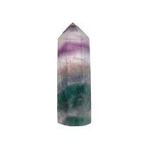 Fluorite Altar Crystal showcasing beautiful shades of green and purple, representing positivity and healing. Perfect for spiritual jewelry, meditation, and as a talisman for yoga and manifestation practices.