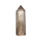Smokey Quartz Altar Crystal, a natural gemstone ideal for spiritual jewelry and meditation, promoting grounding and protection while assisting in letting go. Perfect as a talisman for yoga and meaningful manifestations, embodying the energies of the sun and moon, suitable for zodiac practices.