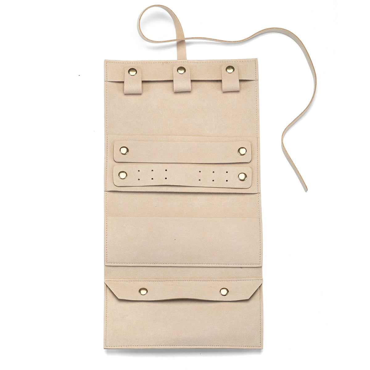 Journey Abroad Travel Wrap, a stylish and protective jewelry case crafted from super soft pink microfiber. Perfect for securing your spiritual jewelry and meaningful talismans while traveling, this wrap offers designated spaces for necklaces, earrings, rings, and more. Ideal for those who practice meditation, yoga, or seek protection and manifestation through their accessories.