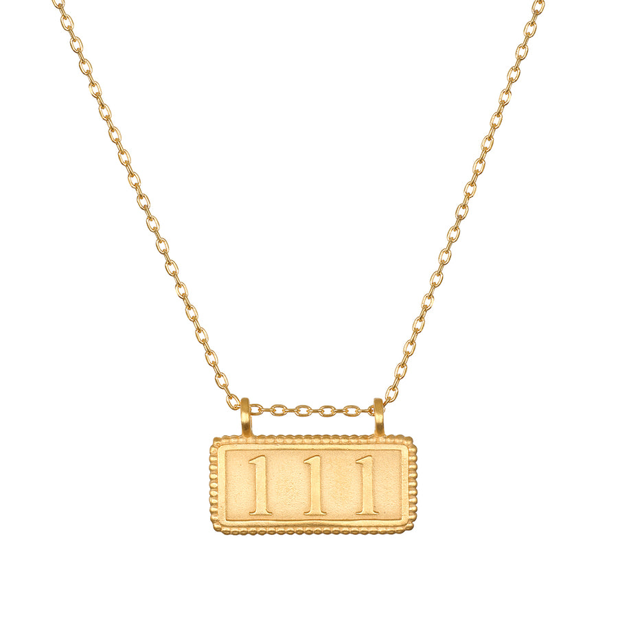 111 Angel Number Necklace
