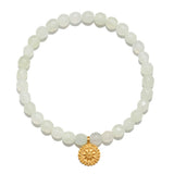 Mandala Jade Beaded Bracelet