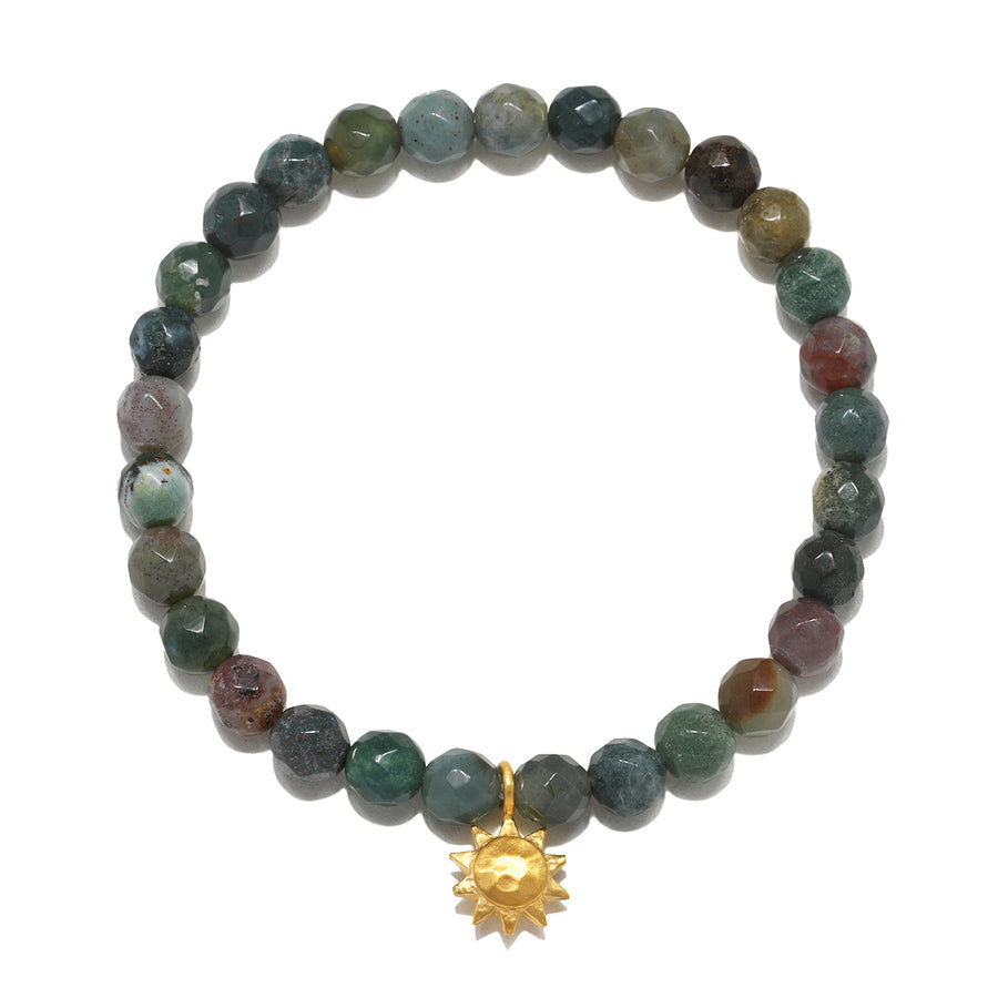 Fancy Jasper Sun Stretch Bracelet