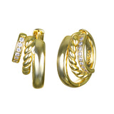 Triple Hoop Earrings