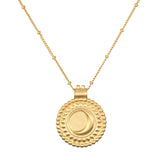 Moon Coin Necklace