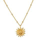 Golden Sun Necklace