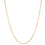 Twinkling Light Gold Choker Necklace showcasing delicate discs on a cable chain, perfect for spiritual jewelry enthusiasts and layered looks, embodying the essence of meditation, protection, and meaningful charm for your personal style.