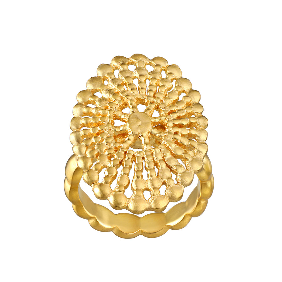 Mandala Ring- Size 7