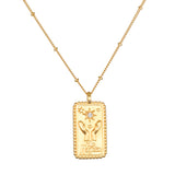 The Magician Tarot Card Necklace