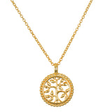 Cut Out Tree of Life Necklace