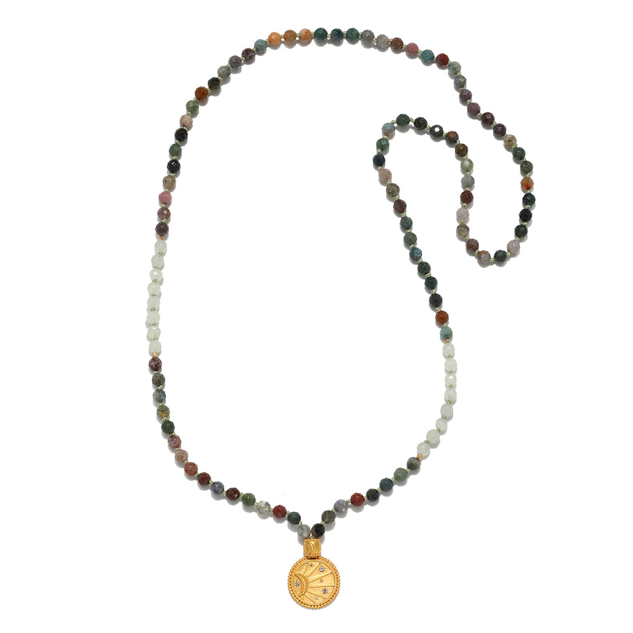 Beacon of Creativity Fancy Jasper Celestial Mala