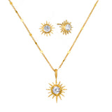 Manifest Your Dreams White Topaz Necklace & Earring Set
