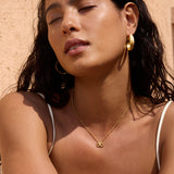 Cultivate Intuition Lotus Moonstone Necklace