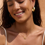 Cultivate Intuition Lotus Moonstone Necklace