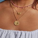 Reversible Celestial Necklace