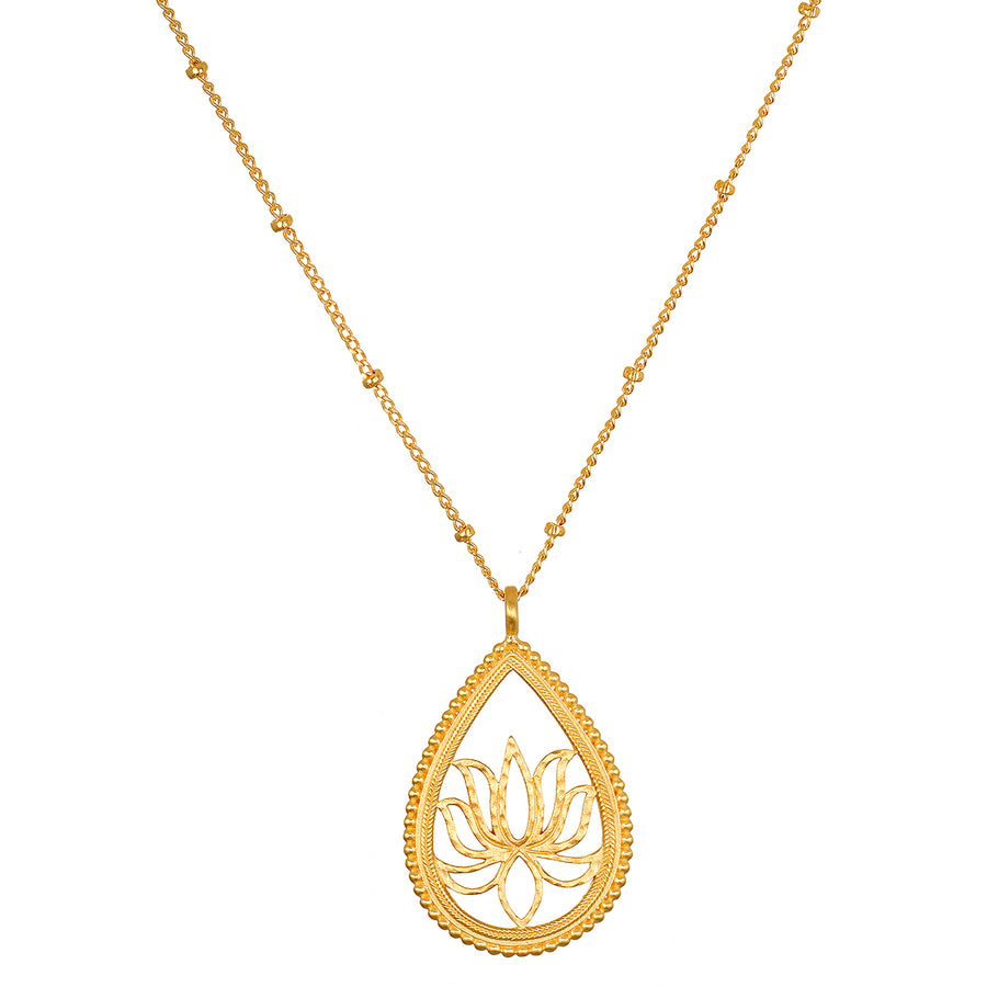 Satya lotus necklace 2025
