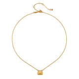 Dawn of Renewal Lotus Necklace elegantly displayed, representing spiritual jewelry with a delicate lotus flower pendant, perfect for meditation, manifestation, and meaningful charm.