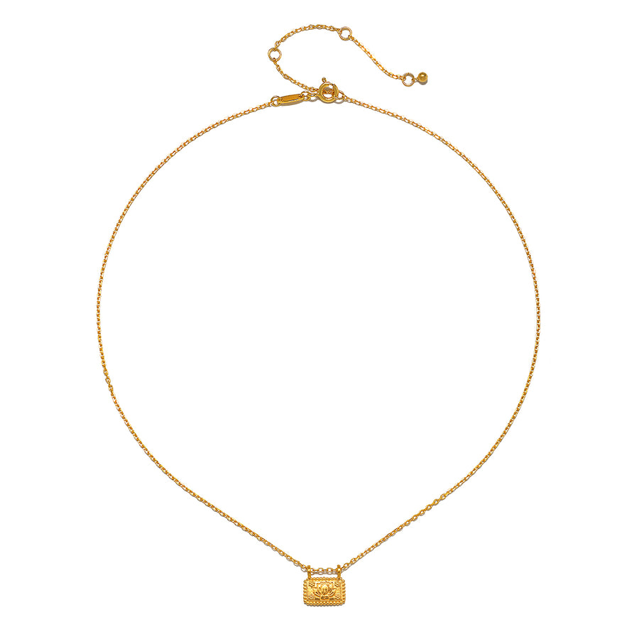 Dawn of Renewal Lotus Necklace